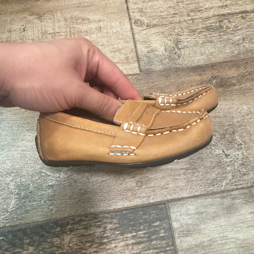 Polo Ralph Lauren Tan Loafers for toddler boys size 5c